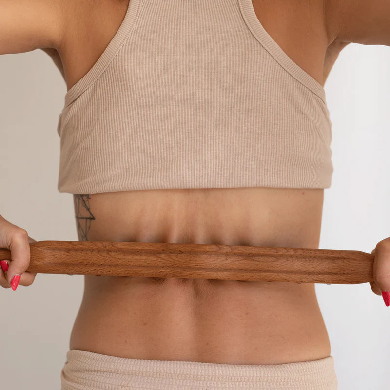 Sereno Bâton Gua Sha thérapeutique en bois