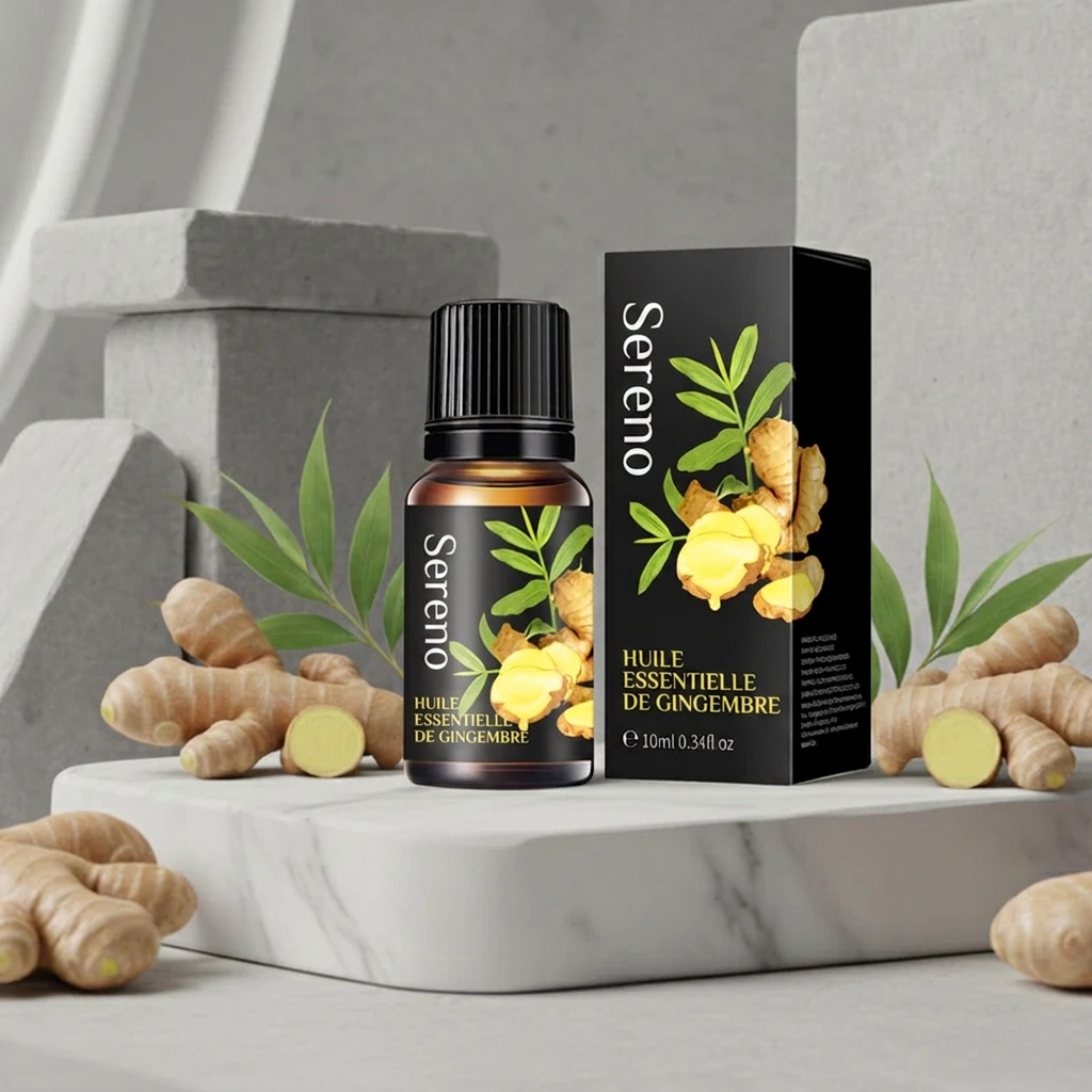 Huile de massage gingembre 30ml